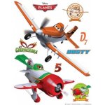 AG Design DK 1764 Samolepka na zeď Disney letadla rozměry 65 x 85 cm – Sleviste.cz