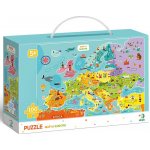 DoDo Mapa Evropy 100 dílků – Zboží Dáma