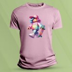 Sandratex Bavlněné dětské tričko Roblox skejťačka Růžová – Zboží Mobilmania