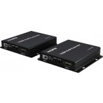 PremiumCord HDMI KVM extender na 150m přes jeden kabel Cat5e/Cat6, FULL HD 1080p KHEXT150-4 – Zboží Živě