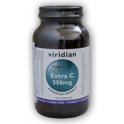 Viridian Extra C 550mg 150 kapslí + volitelný dárek