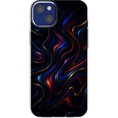 Picasee silikonový průhledný obal pro Apple iPhone 14 Plus - Noir – Zboží Mobilmania