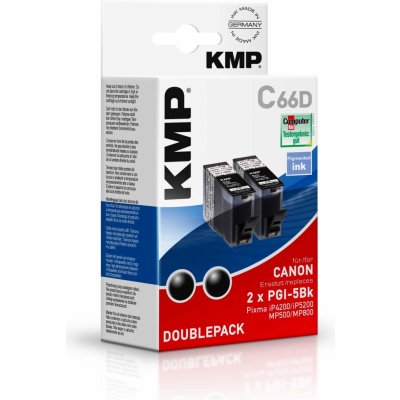 KMP Canon PGI-5Bk - kompatibilní