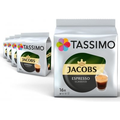 Tassimo Kávové kapsle kapsle Jacobs Espresso 80 nápojů – Zboží Mobilmania