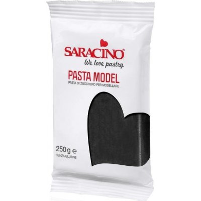 Saracino Modelovací hmota černá 250 g – Zboží Mobilmania