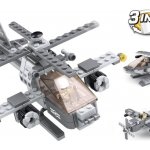 Sluban B0537G Aircraft Carrier Helikoptéra 3v1 144 ks – Zboží Dáma