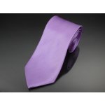 AMJ kravata pánská šikmý proužkovaný vzor KU0034 světle fialová – Zboží Dáma