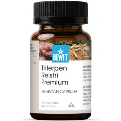 BEWIT Triterpen Reishi Premium ≥10% triterpenoidů 160 kapslí – Hledejceny.cz