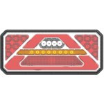 Světlo zadní sdružené LED RCL-02-L 5 funkcí levé – Zboží Mobilmania