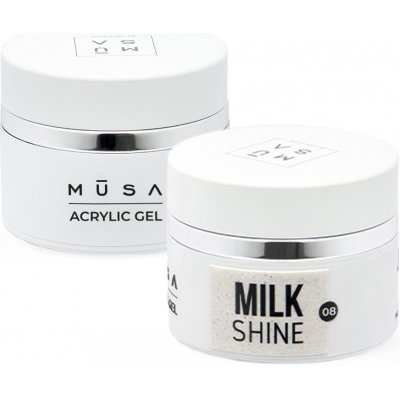 MUSA Akrygel LED/UV/CCFL Milk Shine 08 50 ml