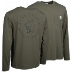 Nash triko Make It Happen Carp Logo Long Sleeve T-Shirt green – Sleviste.cz