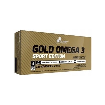 Olimp Gold Omega 3 Sport Edition 120 čepic.