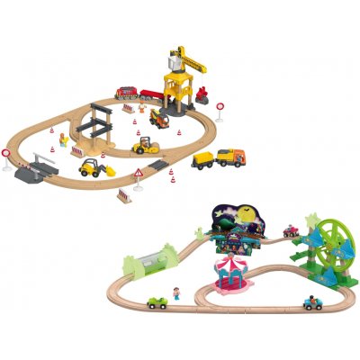 KidLand Dřevěná železnice Staveniště – Zboží Dáma