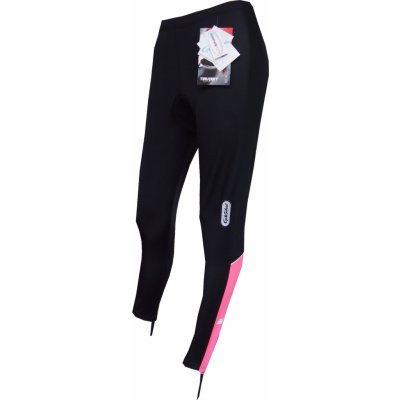 Cycloschein ART 227 dámské dlouhé Pas ab vložka černá s růžovým lampasem – Zboží Mobilmania