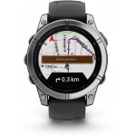 Garmin Fenix E 47mm Stainless Steel Slate Gray/Black 010-03025-01 – Zboží Živě