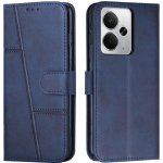 VSECHNONAMOBIL 111555 STITCHED Peněženkový kryt pro Realme 14 5G / Realme 14T 5G modrý – Hledejceny.cz