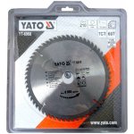 Yato pilový kotouč 210x30mm 60 zubů na dřevo YT-6068 – Zbozi.Blesk.cz