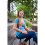 Bobánek těhotenské tričko krátký rukáv petrolejové – Sleviste.cz