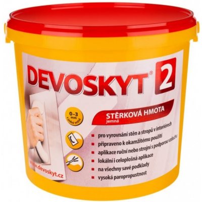 Devoskyt hrubost 2 stěrková hmota interiér1,8kg – Zbozi.Blesk.cz