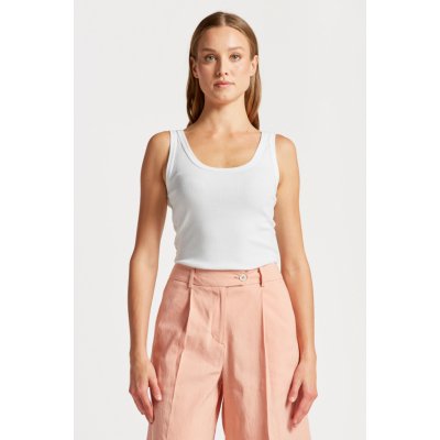 Gant SLIM RIBBED TANK bílá – Zbozi.Blesk.cz