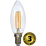 Solight žárovka LED WZ401A E14, 230V, 4W, 440lm, teplá bílá, retro, svíčka – Sleviste.cz