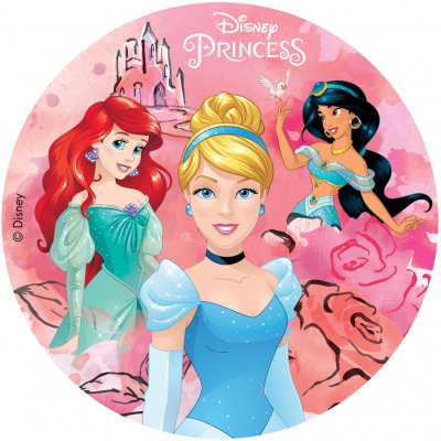 Dekora Jedlý papír - Disney princezny 20 cm – Zboží Mobilmania