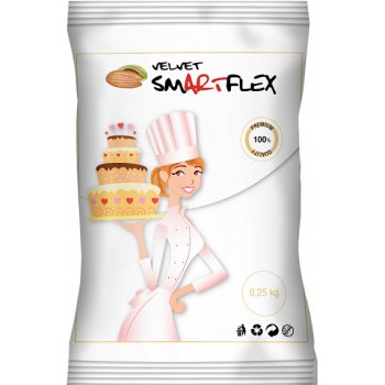 Smartflex 4-MIX Kft Premium Velvet Mandle bílá 250 g