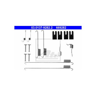 Sada příslušenství, brzdové čelisti ATE 03.0137-9282.2 – Sleviste.cz
