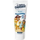 Zubní pasta Pasta del Capitano Baby +3 Tutti Frutti dětská zubní pasta od 3 let 75 ml