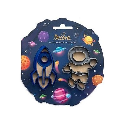 Vykrajovátko na perníčky kosmonaut a vesmírná raketa Decora – Hledejceny.cz