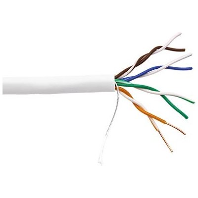 Uniview CAB-LC2100B-CCA-IN UTP kat. 5e kulatý, CCA, 305m, bílý – Hledejceny.cz