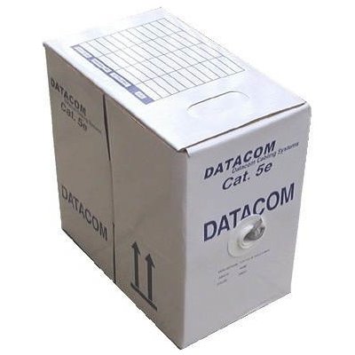 Datacom 1155 licna (lanko), CAT5E, UTP, 305m, černý