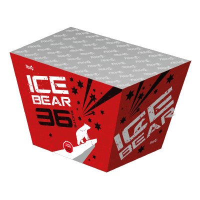 Tropic Ohňostroj ICE BEAR RED baterie 36 ran V TW16