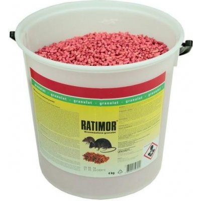 UNICHEM Ratimor plus granule bromadiolón 4 kg – Zboží Dáma