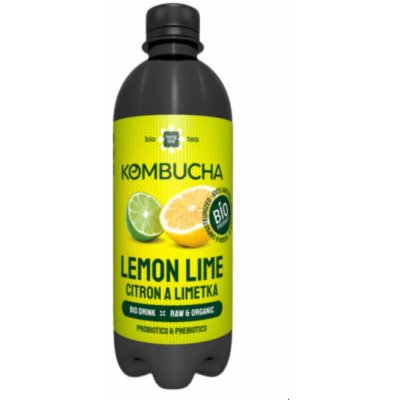 Long Life Biotea Bio Kombucha Citron a Limetka 0,5 l