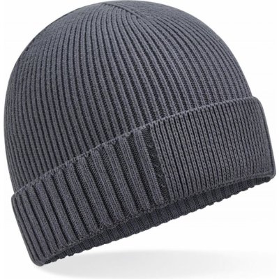 Beechfield pletená čepice B438N Graphite Grey – Hledejceny.cz