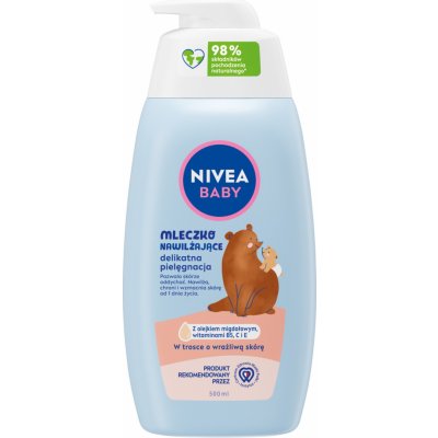 Nivea Baby mléko Hydratační jemná péče 500 ml – Zboží Mobilmania