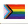 Nášivka Vlajka LGBT Gay Pride 14 x 21 cm na tyčce