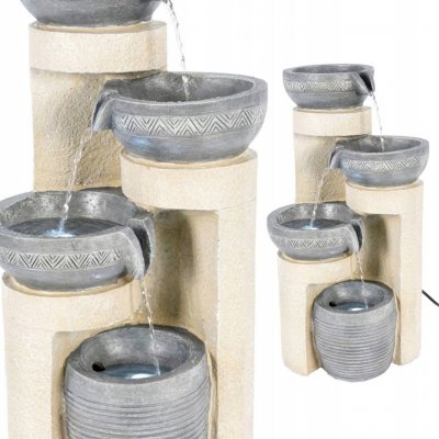 HOMESTYLING Fontána pokojová s LED osvětlením 49 cm – Hledejceny.cz