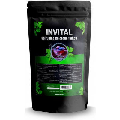 Invital Spirullina Chlorella flakes 1 l – Zbozi.Blesk.cz