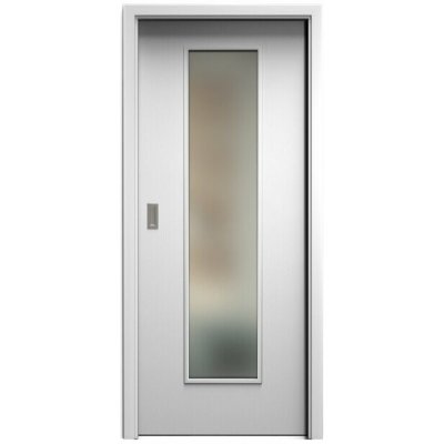 Sapeli Elegant Komfort M55 posuvné bílá pór 70 x 197 cm Satináto bílé – Hledejceny.cz