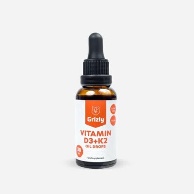 Grizly D3 + K2 kapky 6 x 30 ml – Hledejceny.cz