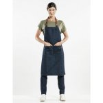 Chaud Devant Kuchářská zástěra s náprsenkou Forene Blue Denim Blue – Hledejceny.cz