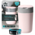 Tommee Tippee Sangenic koš Twist & Click růžový 1 univerzální Twist – Zbozi.Blesk.cz