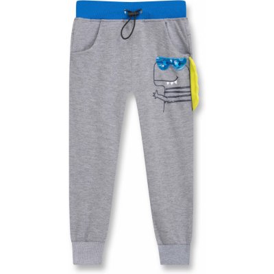 Kugo chlapecké tepláky MT1202 Světle šedý melír – Sleviste.cz