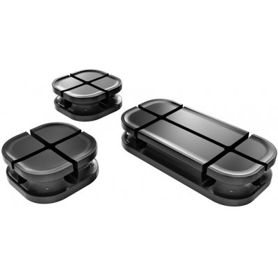 LAMPA Sada 3 lepicích kabelových klipů – Zboží Živě