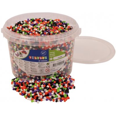 Playbox Zažehlovací korálky Halloween 20 000 ks – kreativní sada v kbelíku – Zboží Dáma