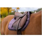 Equitheme Podsedlová dečka SATIN plum – Sleviste.cz