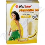 DietLine PROTEIN 20 proteinový koktejl s příchutí banán 3 x 25 g – Zboží Dáma