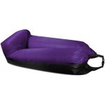 Aga nafukovací vak Lazy Bag 230x70 cm Černý/Červený – Sleviste.cz